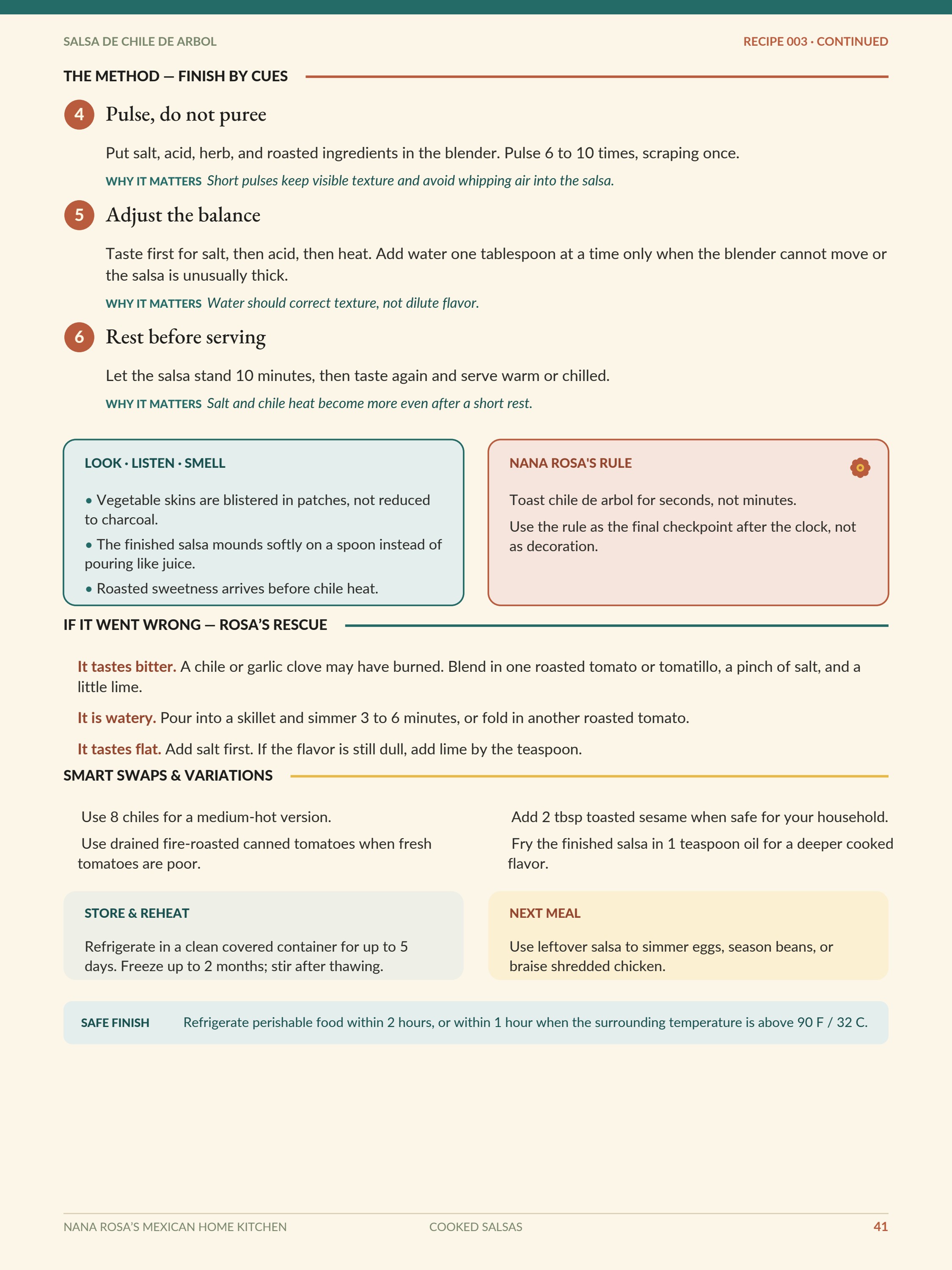 Page from Nana Rosa's Mexican Home Kitchen