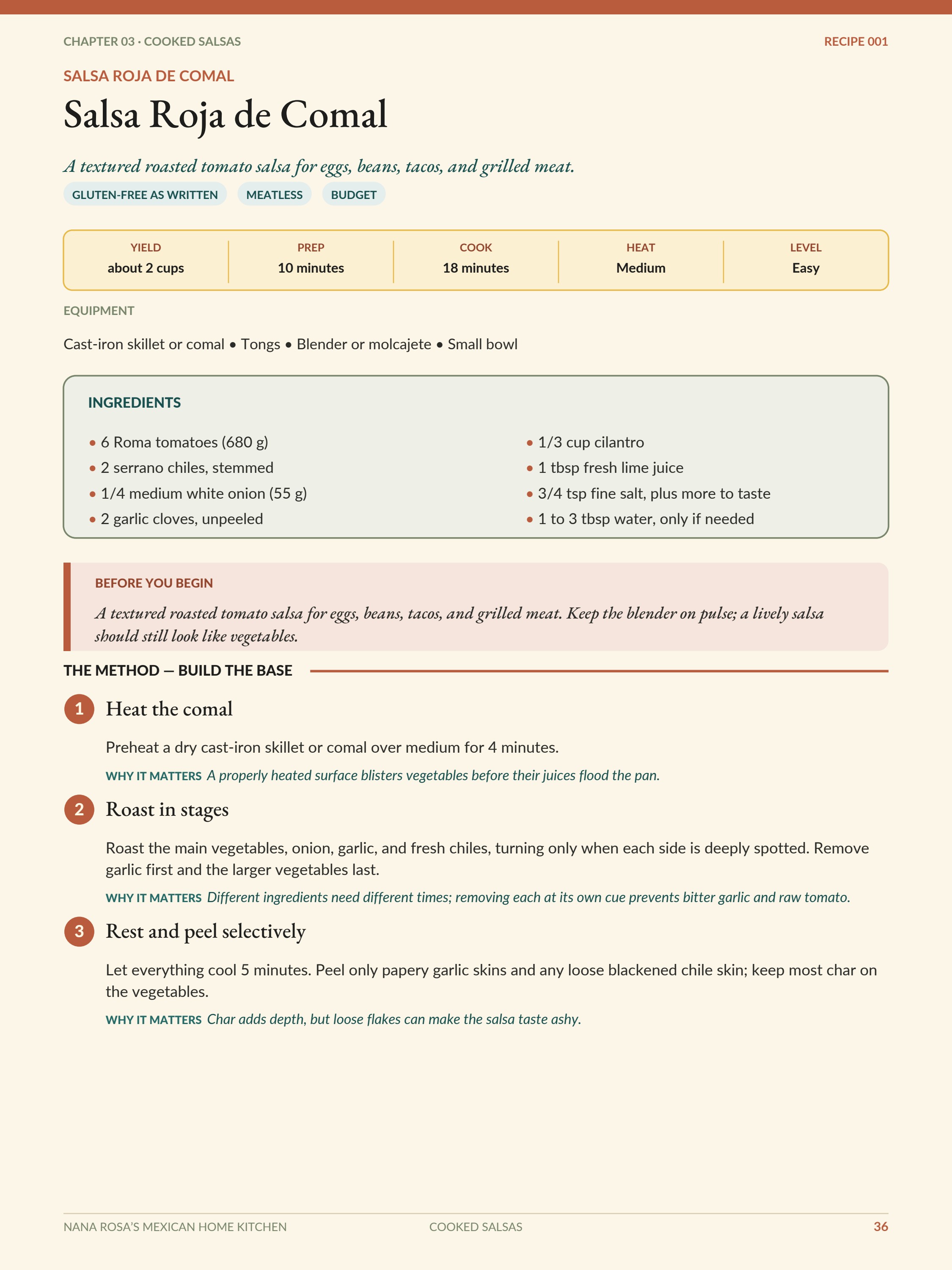 Page from Nana Rosa's Mexican Home Kitchen