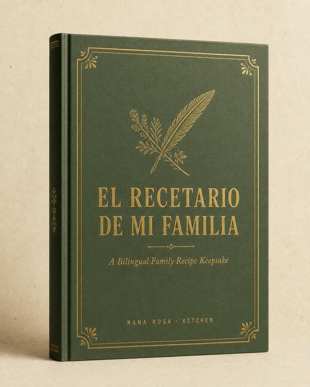 El Recetario de Mi Familia — cover